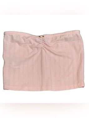 NWT Edikted Pointelle Baby Pink Tube Top